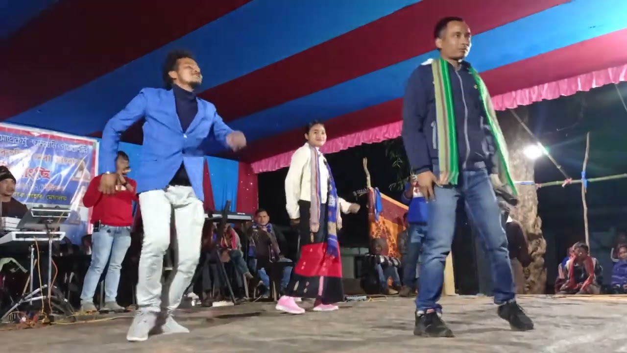 Bisini bisini  rabha song Moulik rabha stage show  rabhasong bisinibisini