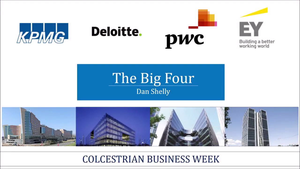 CRGS Finance Society Talk The Big 4 Accountancy firms and Oligopoly