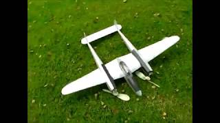 P-38 Near Crash Freeflight Model
