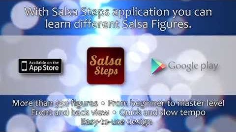 Salsa Steps Sampler - Cuban Salsa - Exhibela Doble