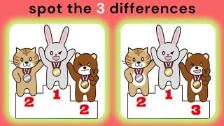 find the 3 difference |No651