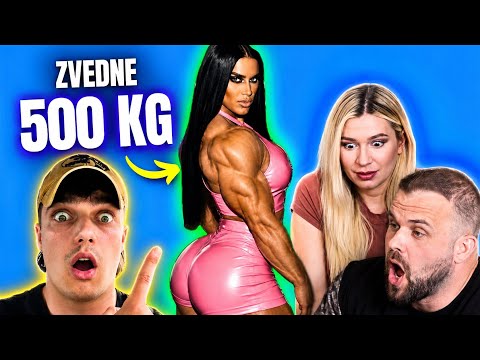 MÁ NEJSILNĚJŠÍ ZADEK NA SVĚTĚ!! (Daria Pluzhnikova) w/@FitSabina @tadyjanko