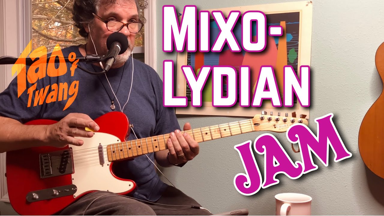 Jam Band Style Mixolydian // Soloing Concepts // With Practice Loop