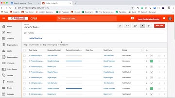 Insightly: Task Management