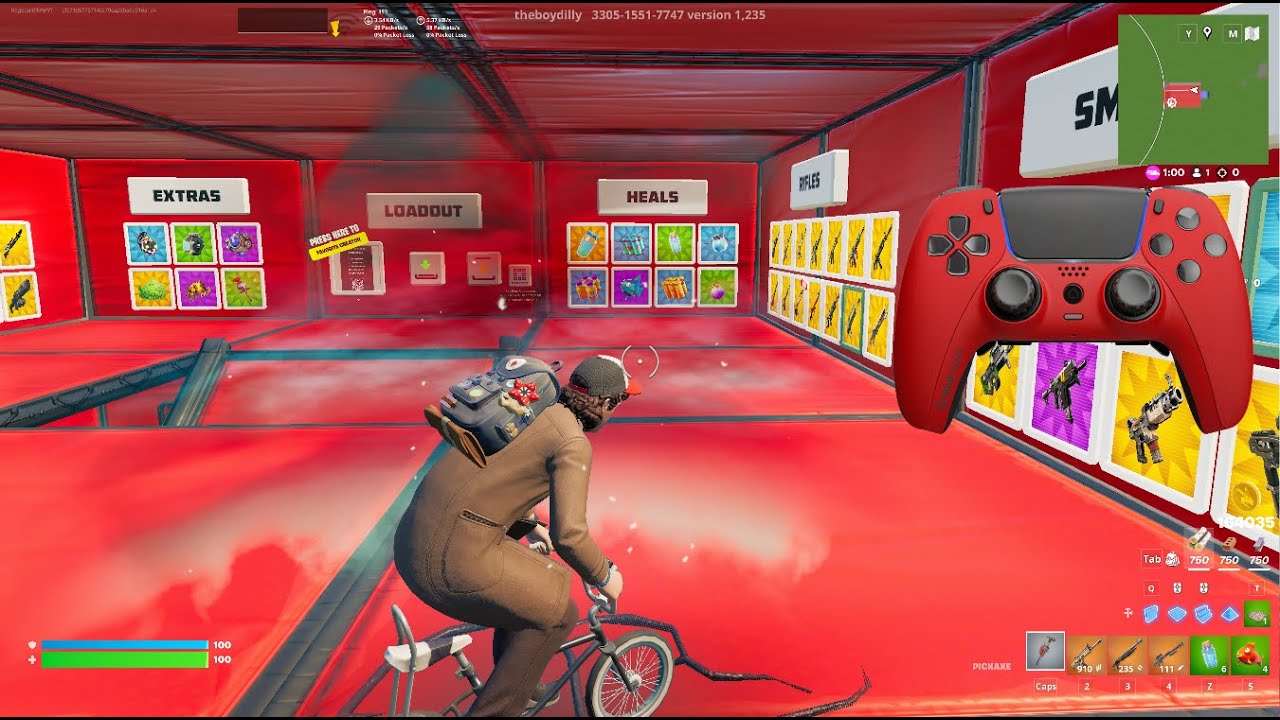 *NEW* DUSTIN HENDERSON SKIN 🐐Fortnite 3v3v3v3 Go Goated Zone Wars Gameplay