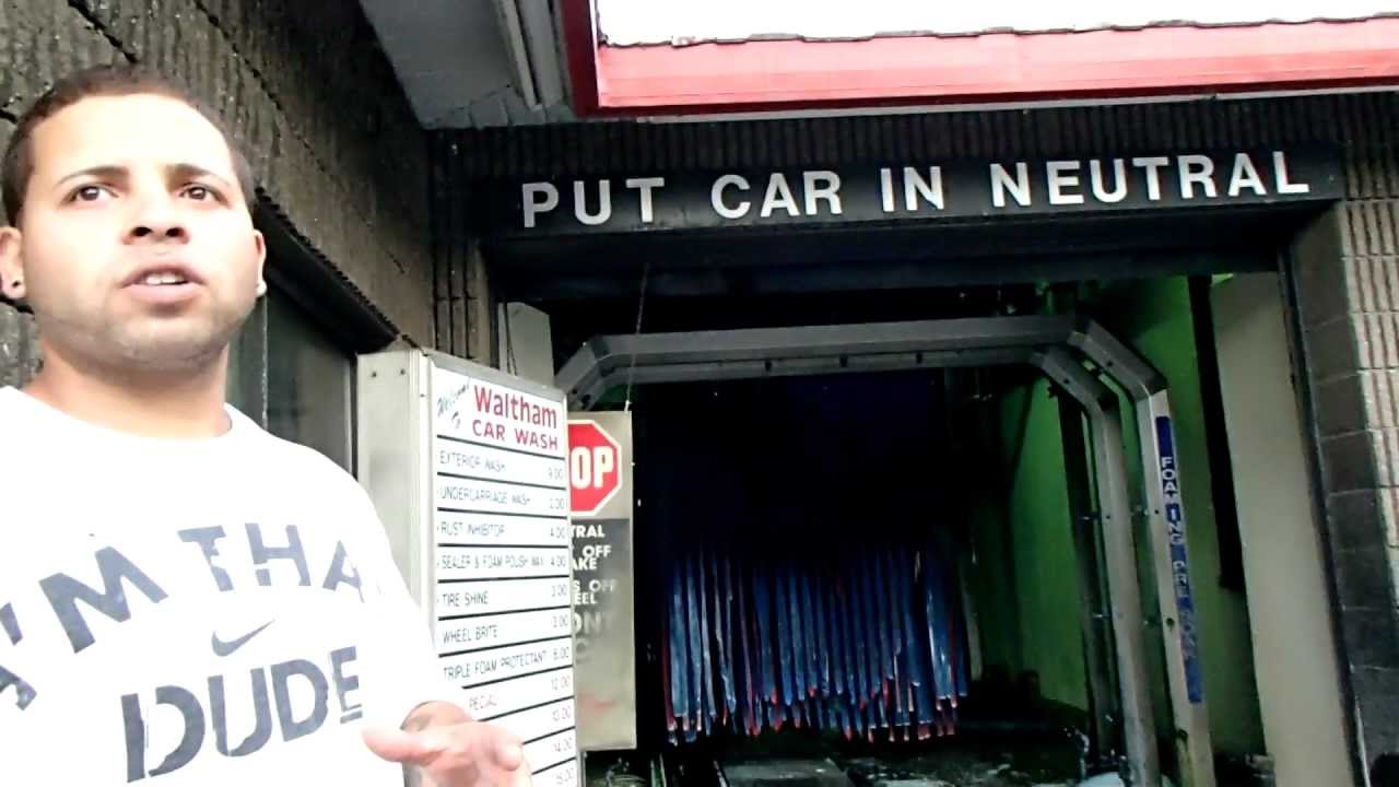 США. Американская мойка машин изнутри. 101 Elm st., Waltham, MA YouTube