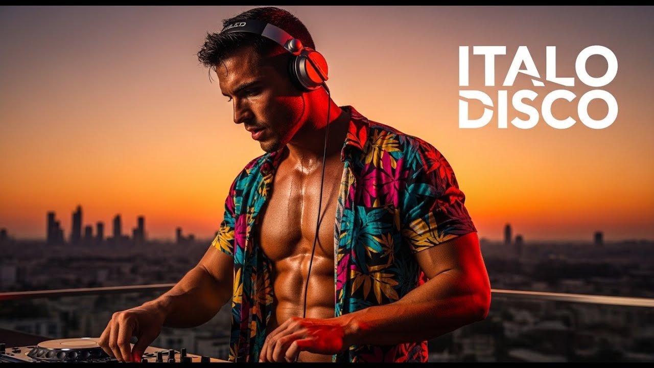 🌴 Euro & Italo Disco Beach Party 🎶 Retro 80s DJ Mix | Summer Dance Night Vibes