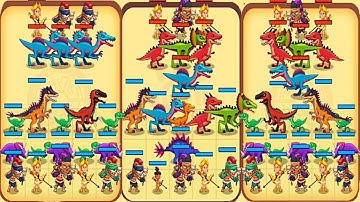 Dinosaur Merge #14 - Android Gameplay