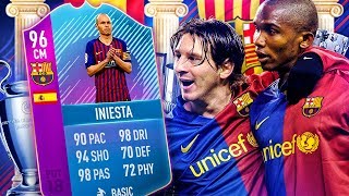 The Illusionist 96 End Of Era Iniesta Barcelona Squad Fifa 18 Ultimate Team