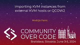 Importing KVM instances from external KVM hosts or QCOW2