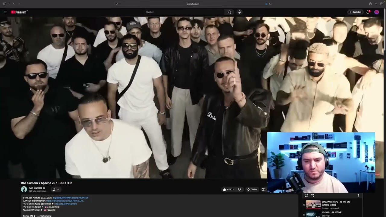 RAF CAMORA X APACHE 207 - JUPITER / DABOZZTV REACTION