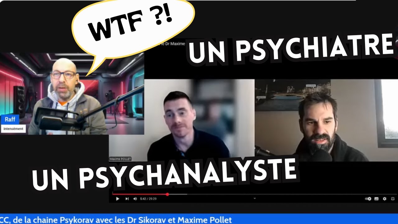 Live surprise psyka ! On réagit à l'entretien entre un psychiatre et un psychanalyste !