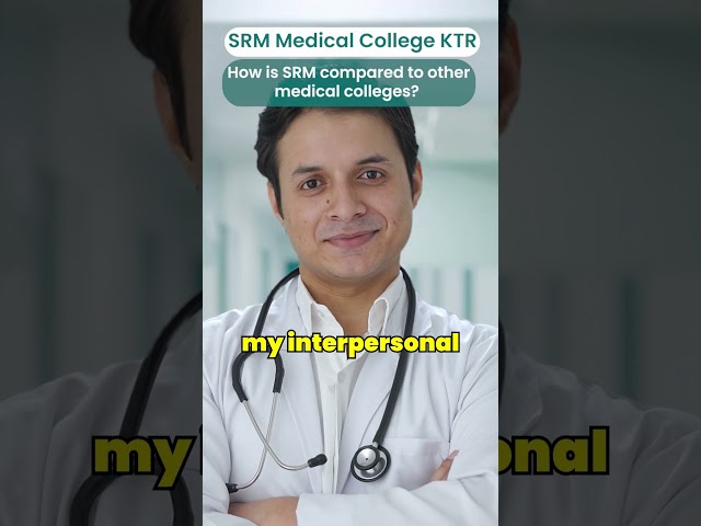 Rapid Fire Q&A with an SRM Medical College KTR MBBS Student #shorts