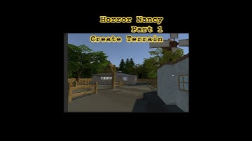 Mijn nieuwe Horror Gamedev-serie Deel 1: Creëer terrein #gamedevblog #gamedev #horrorgaming