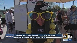 Sun City West embraces pickleball tournament