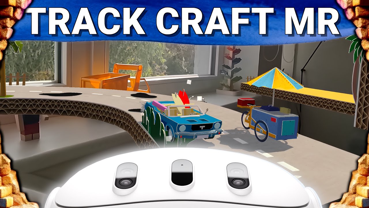TRACK CRAFT MR auf der Meta Quest 3
