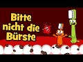 ♪ ♪ Kinderlied Zähneputzen - Bitte nicht die Bürste - Hacki Backi - Hurra Kinderlieder Zahnputzlied