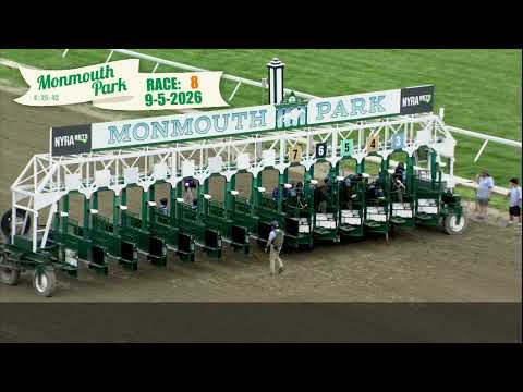 video thumbnail for MONMOUTH PARK 09-05-2026 RACE 8