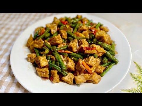 Resep Tumis Kacang Panjang Tahu Kecap