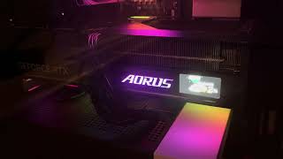 GIGABYTE AORUS GeForce RTX 5080 Master fan spindown noise