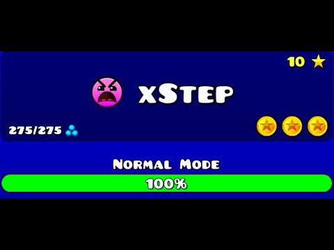 Geometry Dash - xStep 100% All Coins - YouTube