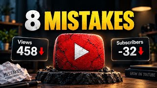 8 Mistakes New Youtubers Make (Fix them to Grow Fast in 2026)