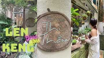 Len Keng Coffee|| Tiệm cà phê cho người yêu hoa ở Sài Gòn || Quận 3