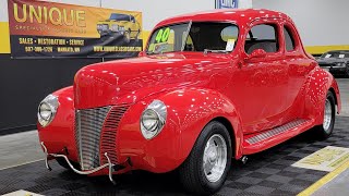 1940 Ford Deluxe Coupe Street Rod | For Sale $39,900 - YouTube