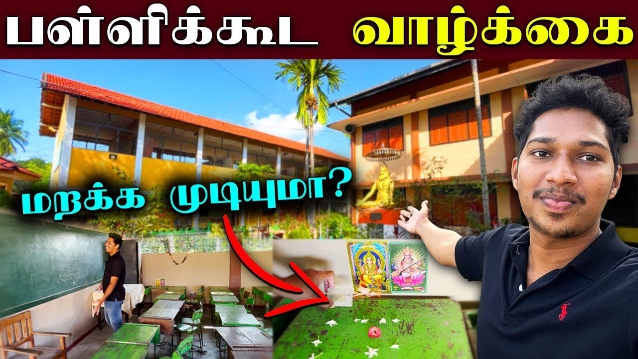 மறக்க முடியாத பாடசாலை நினைவுகள் ️ | Our School Tour | Vaddu Hindu