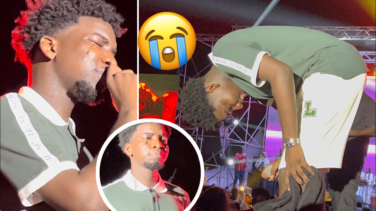 Ndeysane les larmes non retenue de VJ sous le choc après le décès de son meilleur ami