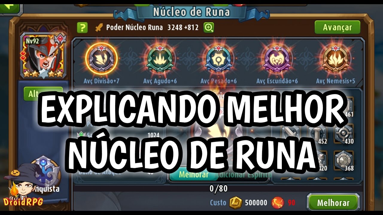 Magic Rush (como upar corretamente o Núcleo de Runa / Gameplay Android 1080p)