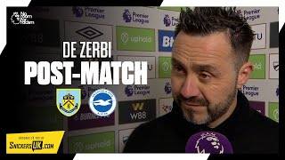 De Zerbi: We Are In A Tough Moment | Burnley 1 Brighton 1