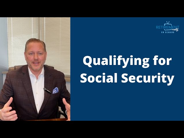 Qualifying for Social Security