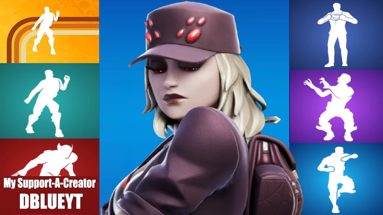 Arachne Couture Performs All Emotes & Dances in Fortnite