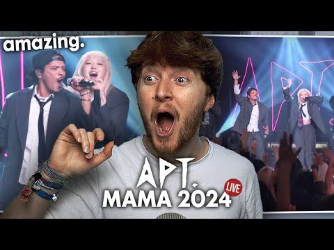THEY KILLED THIS! (ROSÉ & Bruno Mars - 'APT' LIVE from 2024 MAMA AWARDS | Reaction)