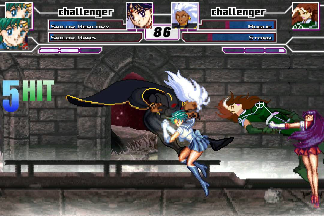 Sailors VS X-MEN (2) - MUGEN IVXX