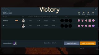 Unknown: Evolution - Tips Lantai Untuk Difficulty 20 - 40 Combo Skills