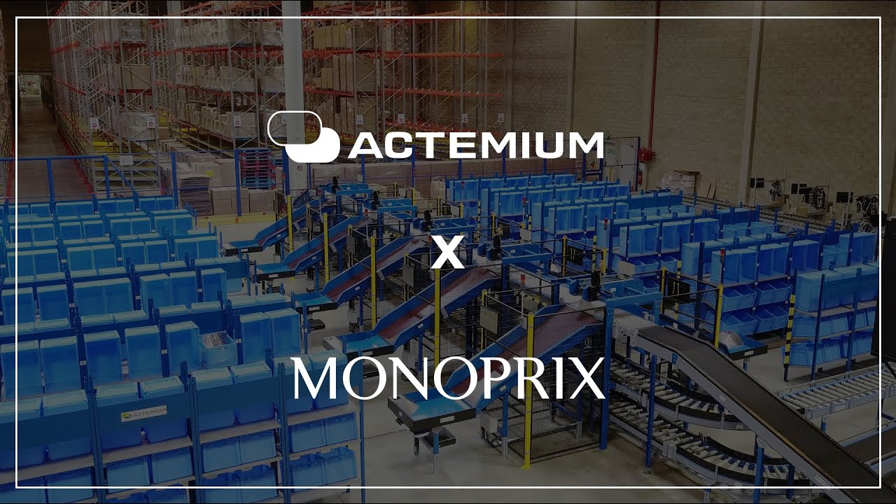 Actemium x Monoprix : automated solutions for e-commerce