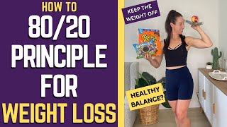 The RULE For Sustainable WEIGHT LOSS Or Body Recomposition