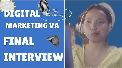 Outsourced Doers|Final Interview|Digital Marketing Virtual Assistant|Passed or Failed?