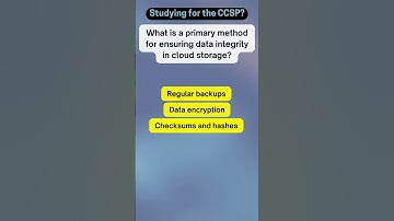 Ready for the CCSP Exam? Try This Cloud Security Question! ☁️