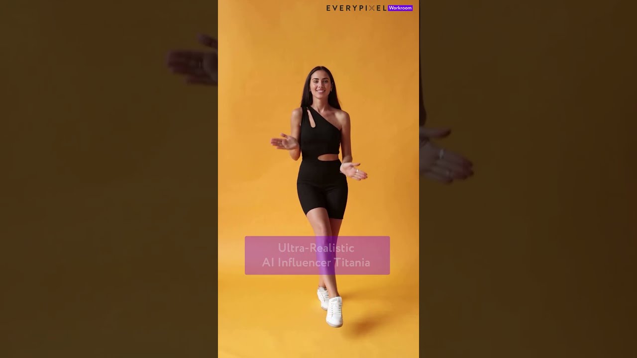 Ultra Realistic AI Influencer Dancing Bounce When She Walk AIAvatar