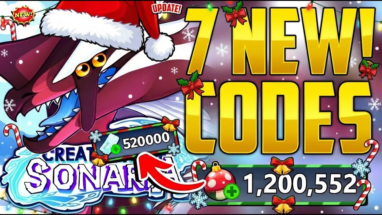 XMAS💥CODE⚠️ CREATURES OF SONARIA CODES 2025 - ROBLOX CREATURES OF SONARIA CODES-COS CODE