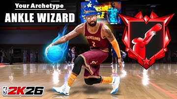 KYRIE IRVING BUILD - ANKLE WIZARD is AMAZING on NBA 2K26! + UNLIMITED ANKLE BREAKERS!