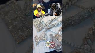 #TeeGrizzley and #JerryPhd showing off they’re 🧊🥶#Talk2EmEntertainment🎬