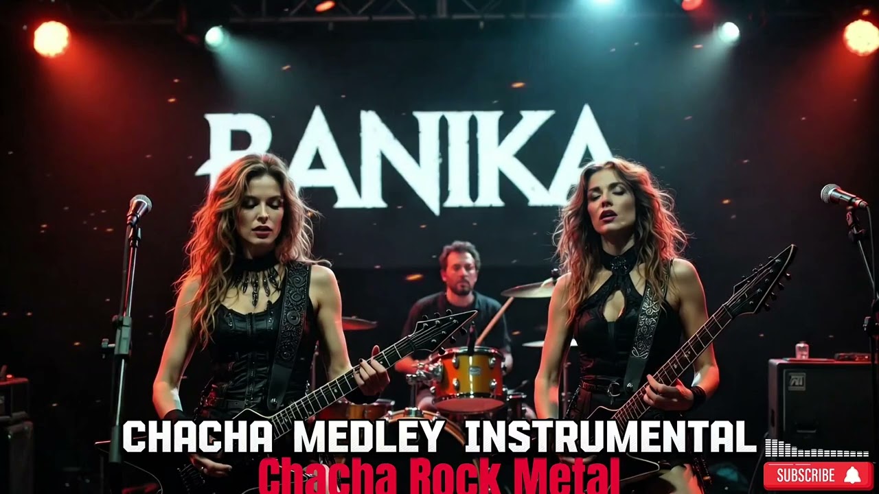 CHA-CHA MEDLEY INSTRUMENTAL | Cha-cha Rock Metal reimagined | Banika Studio