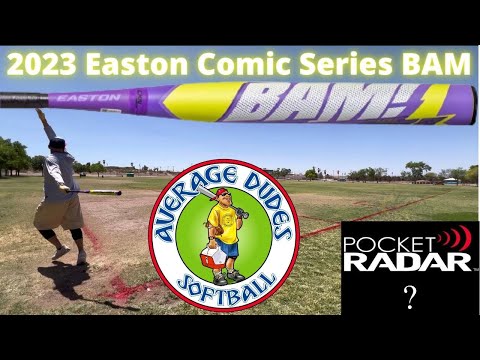 2023 Easton Comic Series BAM Slowpitch Softball Bat Review - Average Dudes Softball