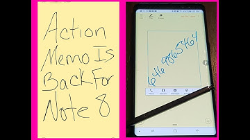 ACTION MEMO Is BACK For Samsung Note 8 🔥 EASY FIX