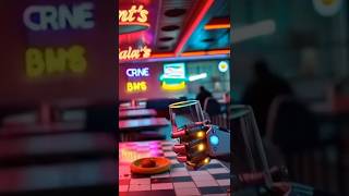 Restoran Stardust Retro Futuristik Odyssey