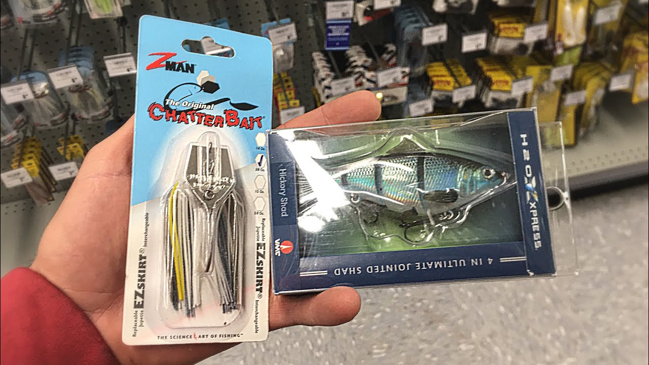 H20 Xpress Swimbait Vs  Chatterbait CHALLENGE